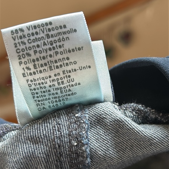 Ag Adriano Goldschmied Maternity Jeans Dark Wash Size 29 Regular - Picture 5 of 8